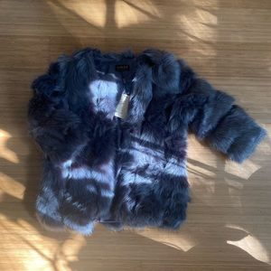 NWT ASOS Faux fur coat